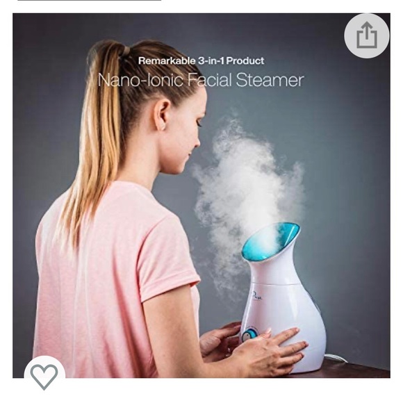 NanoSteamer - 3-in-1 Nano Ionic Facial Steamer by PureDailyCare. New, never used - Picture 2 of 6